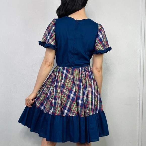 Vintage 70s square dancing dress - Picture 4 of 4